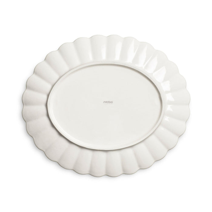 Schaal Oyster 35cm plum - Schalen - Mateus