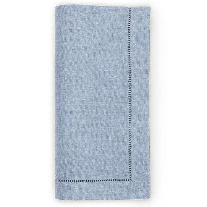 Serviette Vainica Faden hellblau 45x45cm - Servietten - La Cuca