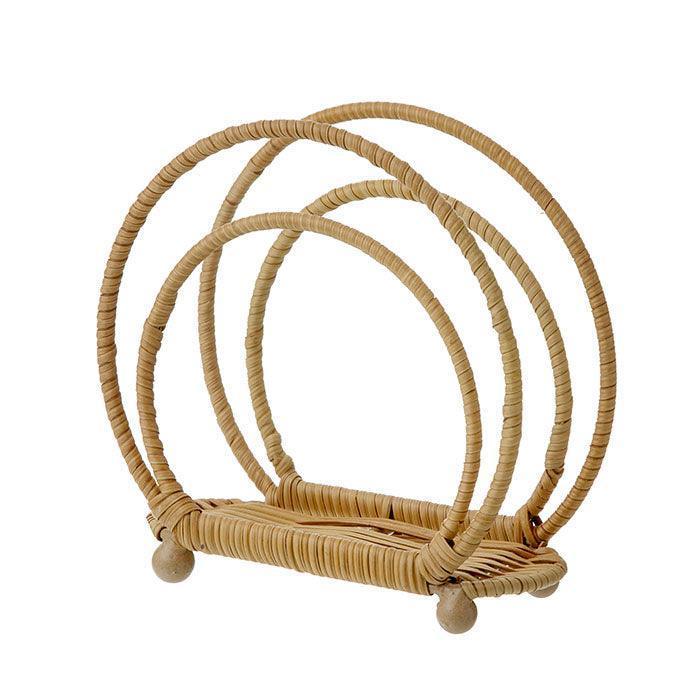 Serviettenhalter Rattan 15cm - Küchenzubehör - Bungalow