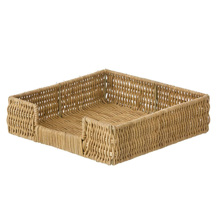 Serviettenhalter Rattan 22x22cm - Küchenzubehör - Bungalow