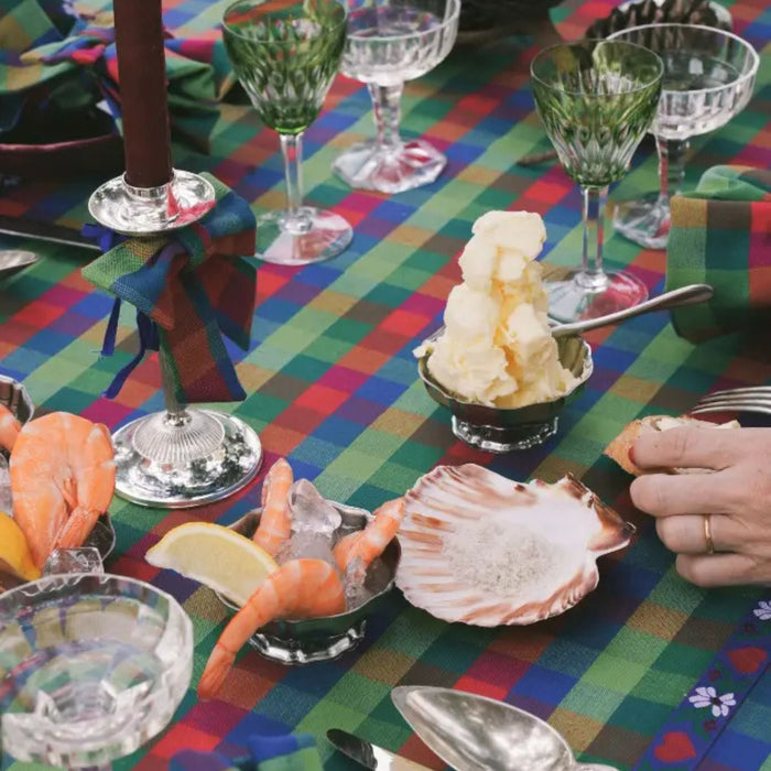 Tafelkleed Kantor Blue 170x360cm - Tafelkleden - Maison Dinette