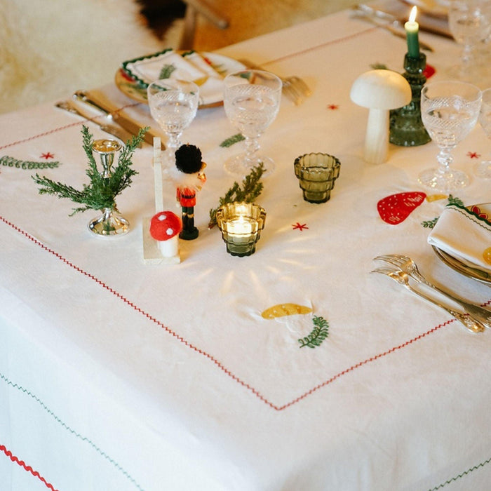 Tafelkleed Merry Red 170x320cm - Tafelkleden - Maison Dinette