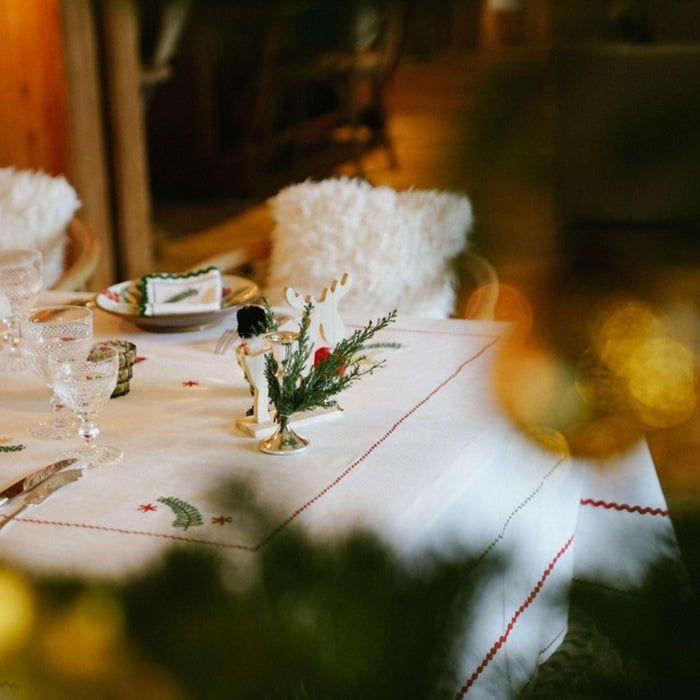 Tafelkleed Merry Red 170x320cm - Tafelkleden - Maison Dinette