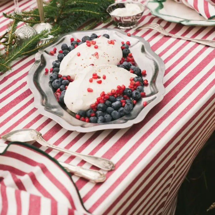 Tafelkleed Noëliine Burgundy Red 170x400cm - Tafelkleden - Maison Dinette