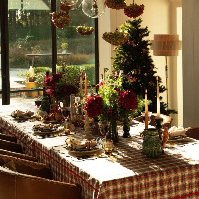 Tafelkleed Rudolph Red 170x250cm - Tafelkleden - Maison Dinette