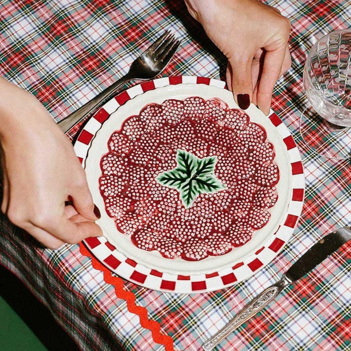 Tafelkleed Rudolph Red 170x250cm - Tafelkleden - Maison Dinette