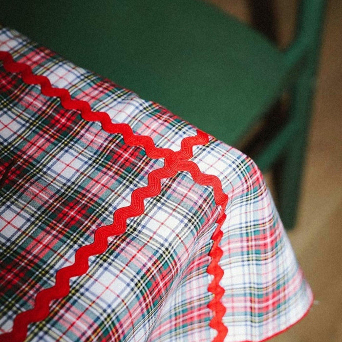 Tafelkleed Rudolph Red 170x250cm - Tafelkleden - Maison Dinette