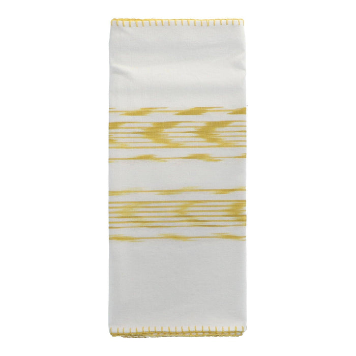 Tischläufer genäht Rand Amarillo Oro Motiv 235 150x48cm - Tischläufer - Teixits Vicens