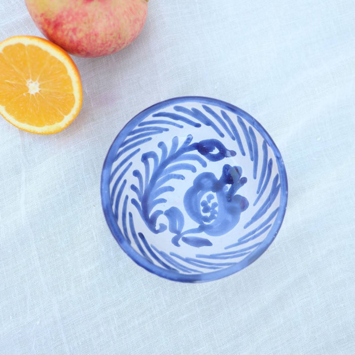 Tapas schaaltje Pomegranate blauw 10cm - Kommen - Lenta Living