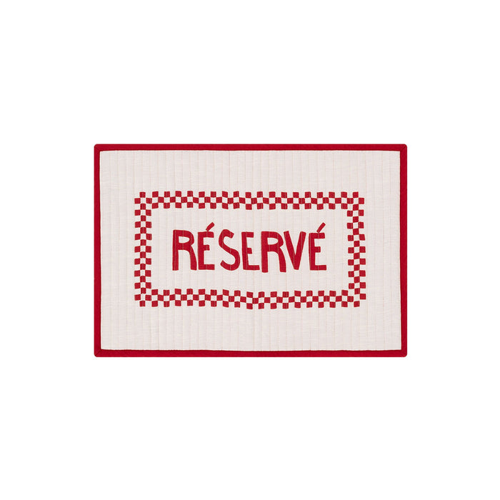 Placemat Réservé