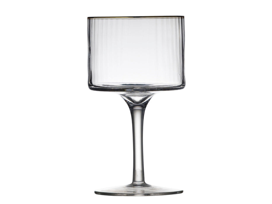 Cocktailglas Palermo gold rim (set van 4) - Wijnglazen - Lyngby Glas