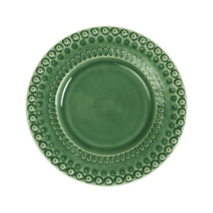 Daisy breakfast plate 22cm Forest (set of 2) - Small plates - PotteryJo