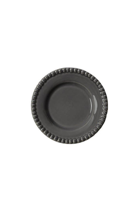 Daria cake plate 18cm Clean Grey (set of 2) - Small plates - PotteryJo