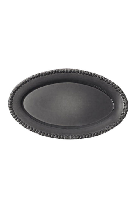 Daria ovale schaal 35cm Clean Grey - Schalen - PotteryJo