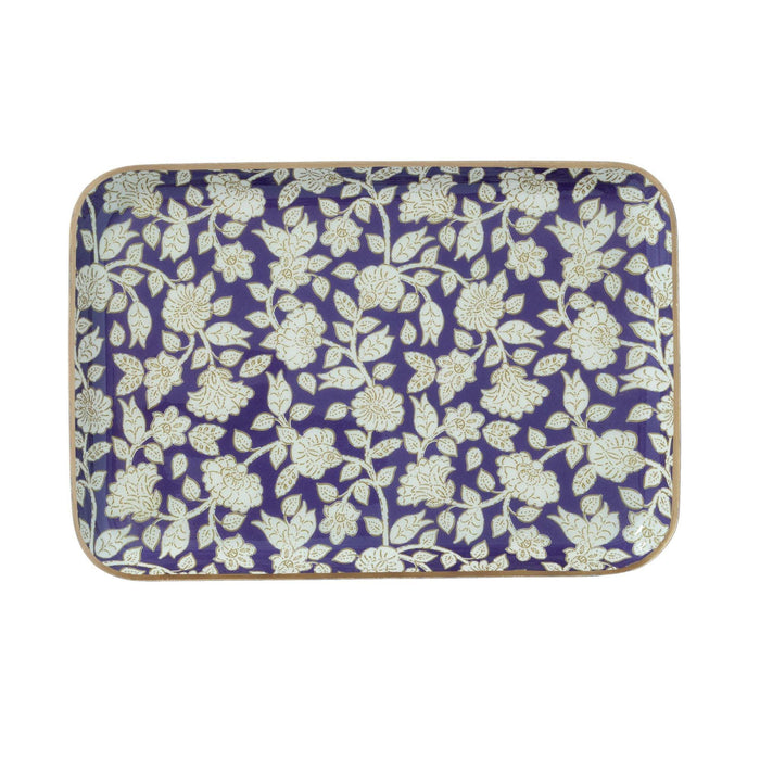 Tray Jaya Violine 30,5x21cm - Serving trays - Bonheur du Jour