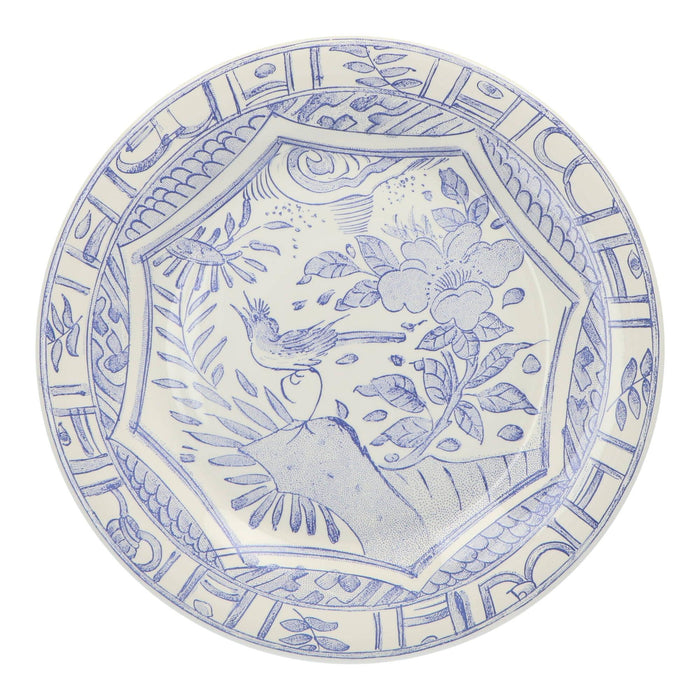 Dinner plate Oiseau Bleu 27,4cm (set of 4) - Dinner plates - Gien