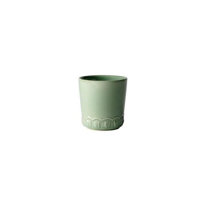 Espressokop Tulipa 200ml Verona Green (set van 2) - Espressokopjes - PotteryJo
