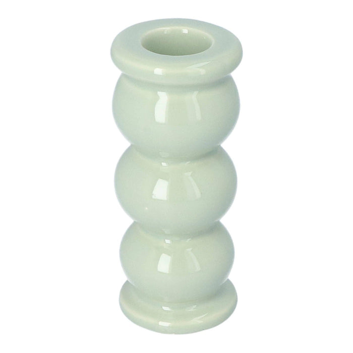 Fan candlestick ceramic 10cm - Candlesticks - Denise