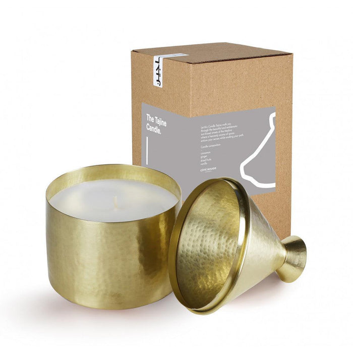 Scented candle Bougie Tajine Maillechort Noel a Marrakech - Candles - Côté Bougie