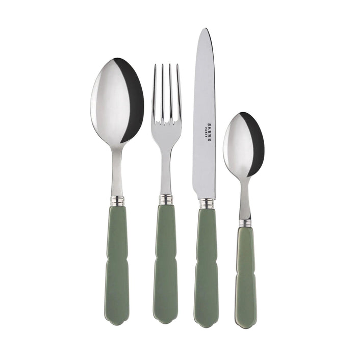 Gustave cutlery set 4 - piece Moss - Cutlery sets - Sabre