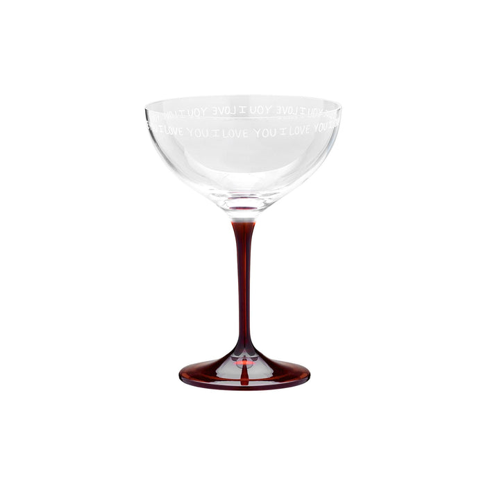 I Love You champagneglas 270ml - Wijnglazen - Anna + Nina