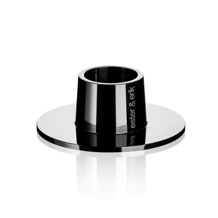 Candle holder black glossy (set of 2) - Candlesticks - Ester & Erik