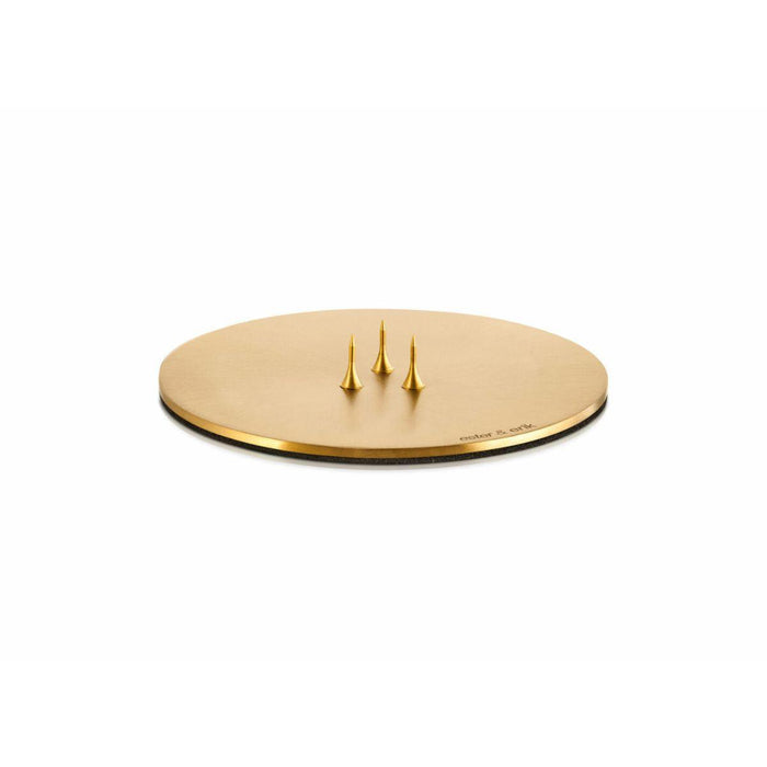 Candle bowl gold matte 9cm - Candlesticks - Ester & Erik