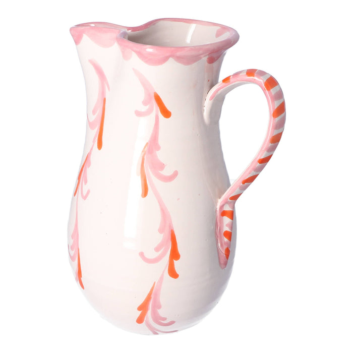 Karaf PXLL roze met oranje 2L - Karaffen - Lenta Living