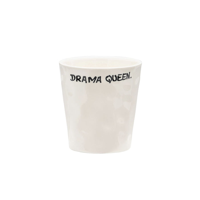 Koffiekop Drama Queen 7,6cm - Kopjes - Anna + Nina