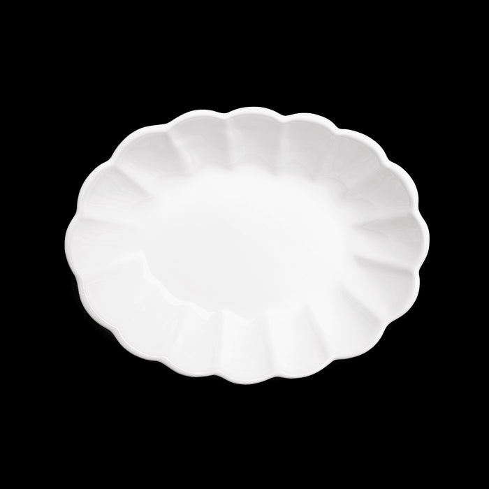 Bowl Oyster 23cm white Mateus - FOODIES IN HEELS
