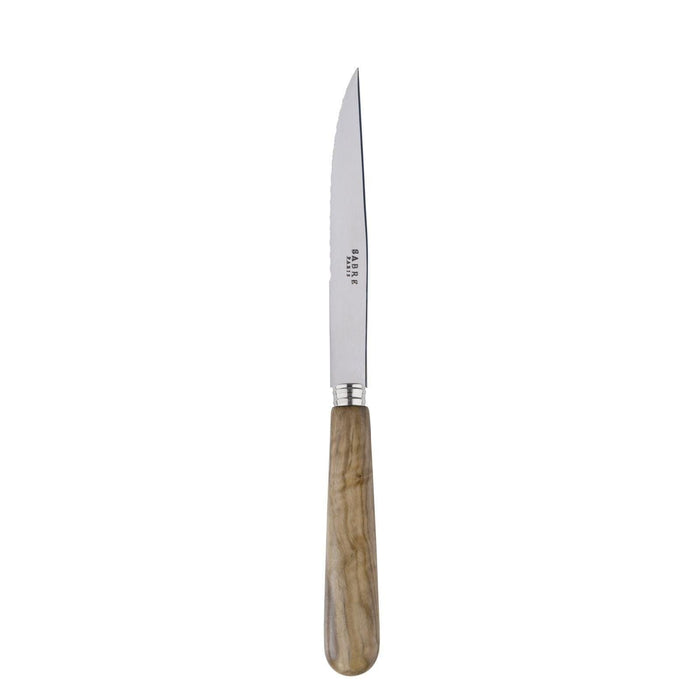 Lavandou steak knife olive wood 23cm - Cutlery - Sabre
