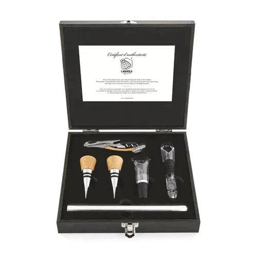 Luxury Line corkscrew oak with accessories in deluxe case - Kitchen accessories - Laguiole Style de Vie
