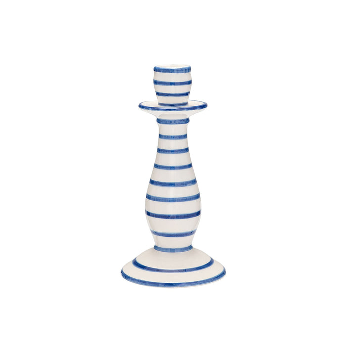 Marinière candlestick ceramic 24cm - Candlesticks - Anna + Nina