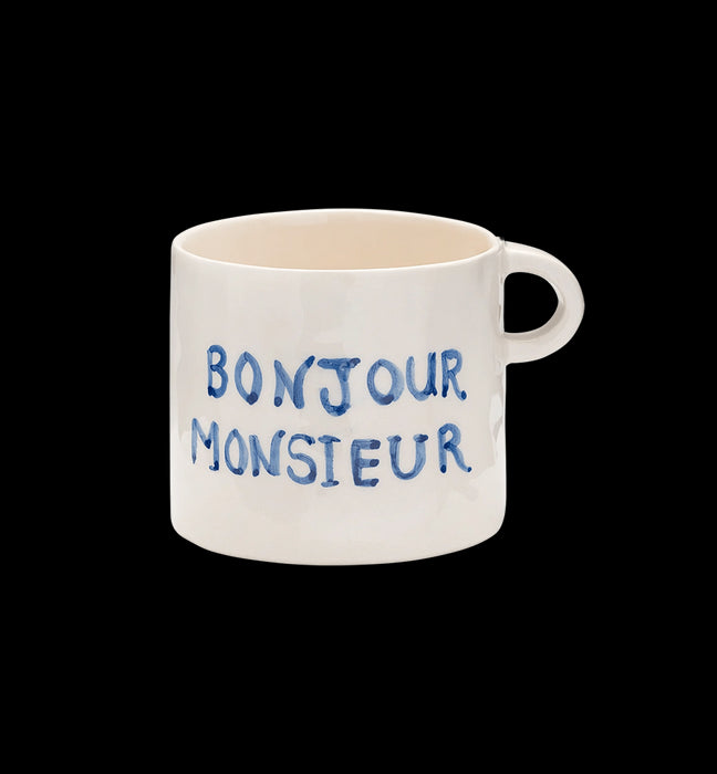 Monsieur Mug 500ml - Mugs - Anna + Nina