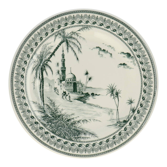 Breakfast plate assortment Les Depareillees Vert 23,2cm (set of 6) - Small plates - Gien
