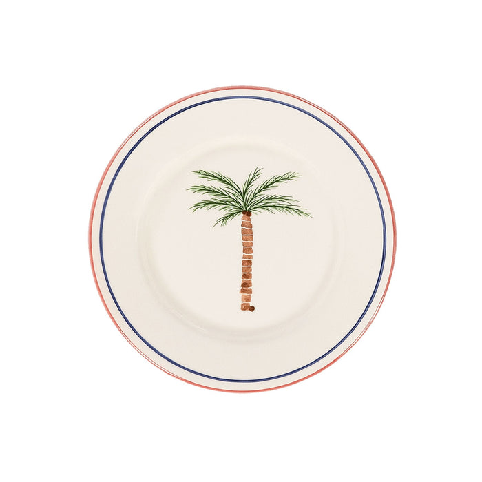 Ontbijtbord Palm Tree 22,5cm - Kleine borden - Anna + Nina