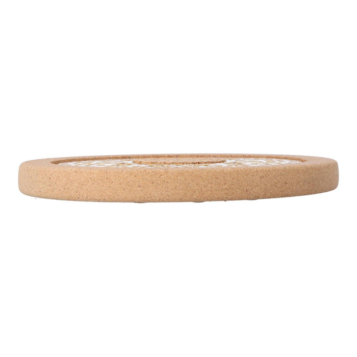 Pannenonderzetter kurk honingbruin 19cm - Pannenonderzetters - Duro Ceramics