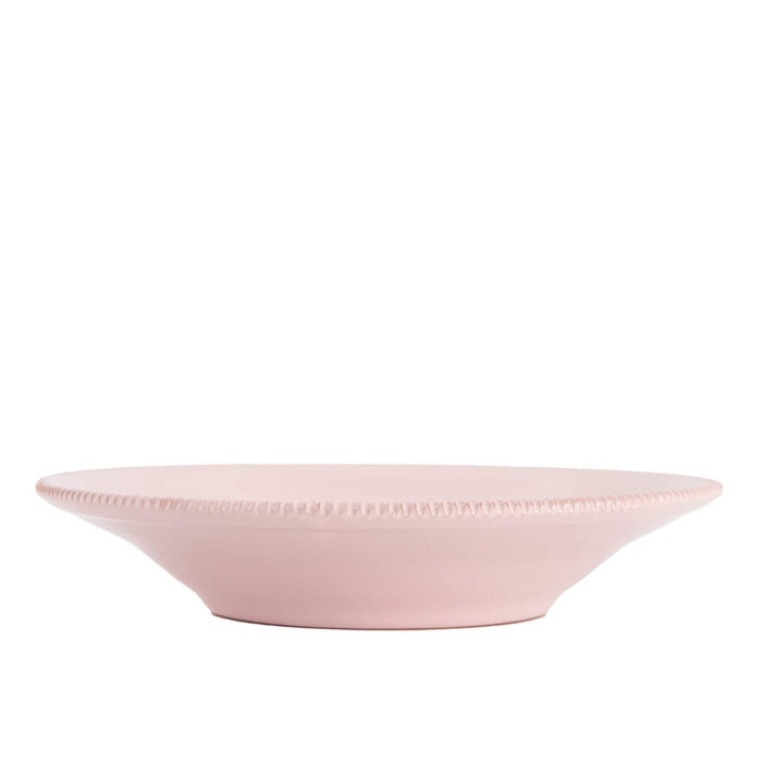 Pastabord Pizzolato Dusty rose 23cm - Diepe borden - Enza Fasano