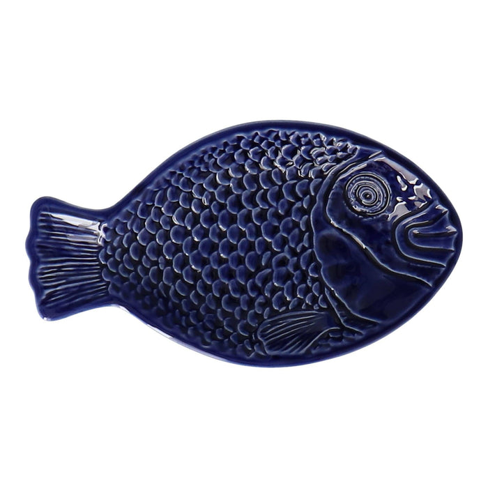 Schaal Fish blauw 23,5cm - Schalen - Duro Ceramics