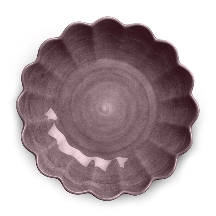 bowl Oyster 31cm plum - bowls - Mateus