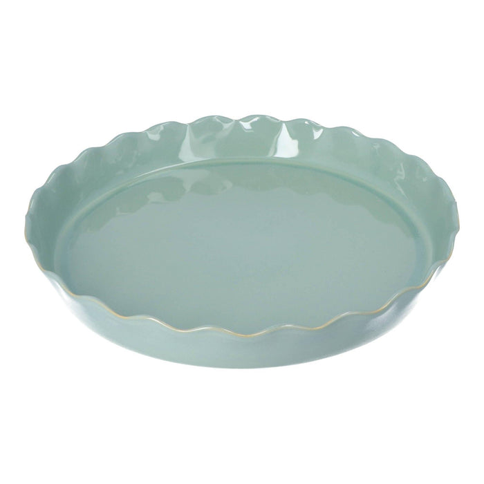 Cake dish 32cm Vert Lichen - bowls - Gresnovo