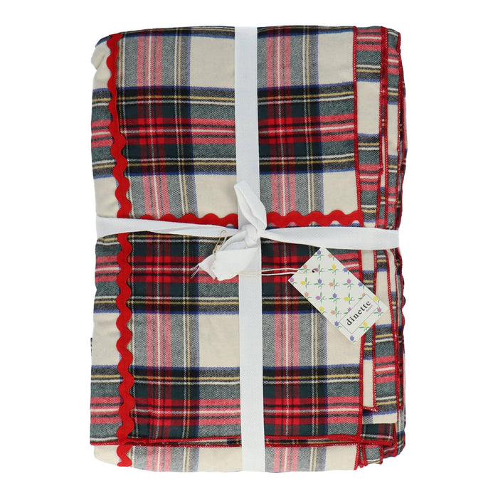 Tafelkleed Dundee Red 170x300cm - Tafelkleden - Maison Dinette
