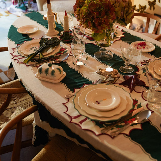 Tafelkleed Forest Ruffle 155x255cm - Tafelkleden - Anna + Nina