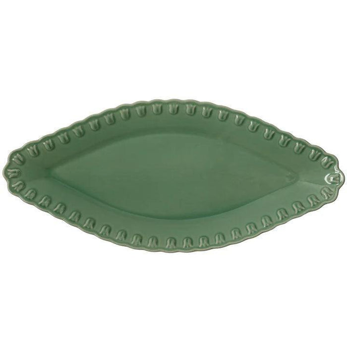 Tulipa oval bowl 45x20cm Verona Green - bowls - PotteryJo