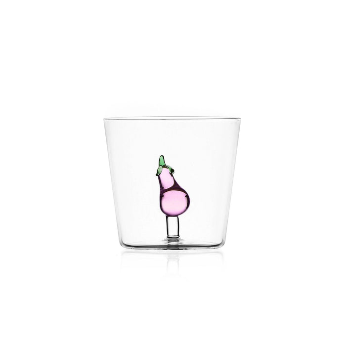 Eggplant water glass - Water glasses - Ichendorf Milano