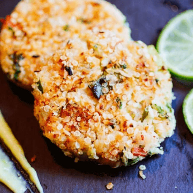 Cocos Crab Cakes - FOODIES IN HEELS