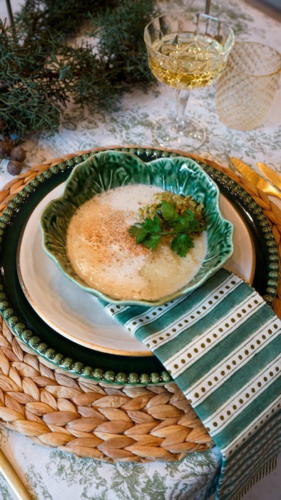 Knolselderij cappuccino met walnootpesto - FOODIES IN HEELS