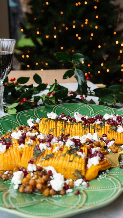 Pompoen hasselback - FOODIES IN HEELS