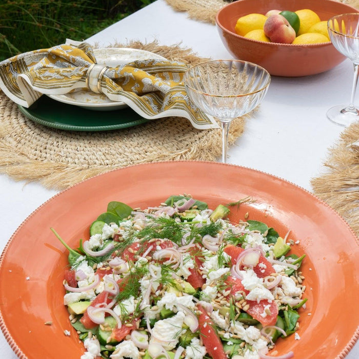 Salade met spinazie, grapefruit, avocado & feta - FOODIES IN HEELS