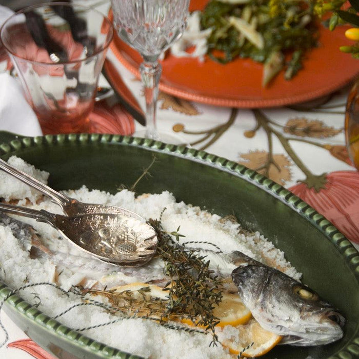 Zeebaars in zoutkorst met venkel/ rucola salade - FOODIES IN HEELS
